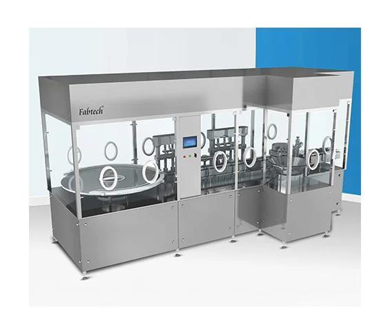 Vial Filling and Capping Machine